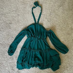 Neckholder dress short